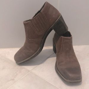 Joseph Seibel brown leather booties